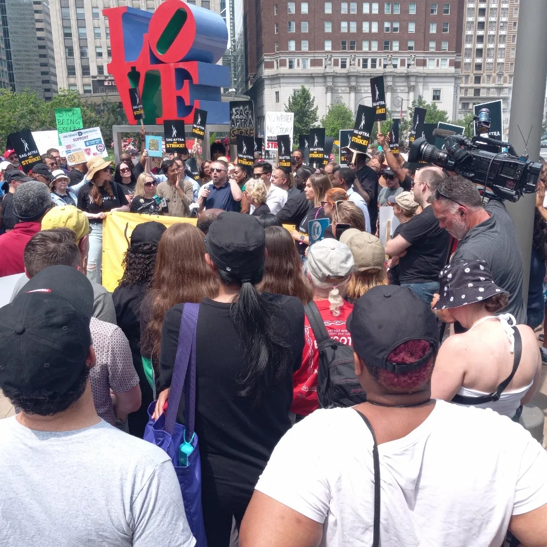 Worker Rally Philadelphia labor rallies demand dignity and justice on the job ...